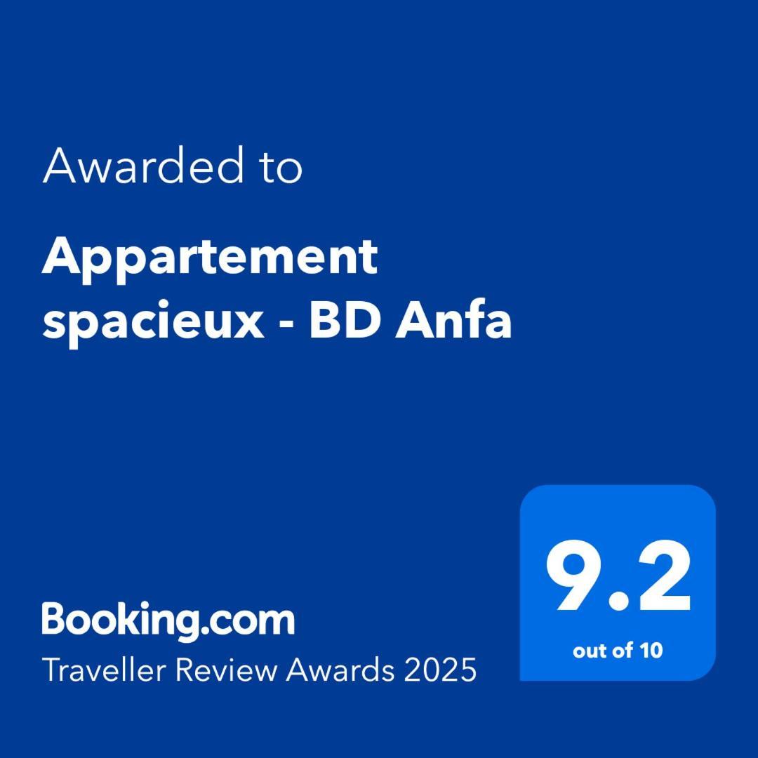 Appartement Spacieux - Bd Anfa Casablanca Esterno foto